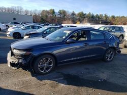 Salvage cars for sale at Exeter, RI auction: 2023 Honda Accord EX