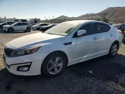 Salvage cars for sale at Colton, CA auction: 2014 KIA Optima LX