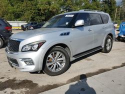 Salvage cars for sale at auction: 2015 Infiniti QX80