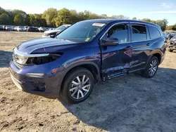 Salvage cars for sale at Conway, AR auction: 2022 Honda Pilot EXL