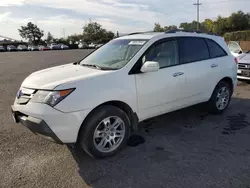 Salvage cars for sale at San Martin, CA auction: 2009 Acura MDX Technology