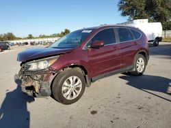 Salvage cars for sale from Copart Orlando, FL: 2013 Honda CR-V EXL