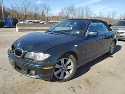 BMW Vehiculos salvage en venta: 2006 BMW 325 CI