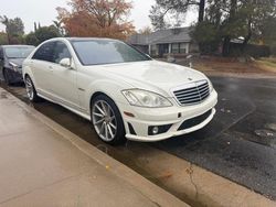 Salvage cars for sale at Bakersfield, CA auction: 2008 Mercedes-Benz S 63 AMG