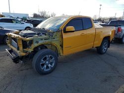 Salvage cars for sale at Woodhaven, MI auction: 2018 Chevrolet Colorado Z71