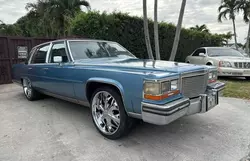 Salvage cars for sale from Copart Opa Locka, FL: 1988 Cadillac Brougham