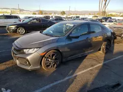 Salvage cars for sale from Copart Van Nuys, CA: 2018 Honda Civic Sport