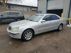 Mercedes-Benz salvage cars for sale: 2001 Mercedes-Benz S 500