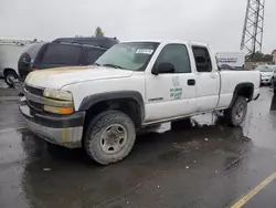 Chevrolet salvage cars for sale: 2001 Chevrolet Silverado C2500 Heavy Duty