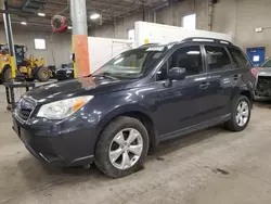 Salvage cars for sale from Copart Ham Lake, MN: 2014 Subaru Forester 2.5I Premium