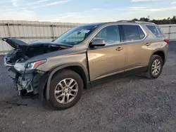 Chevrolet salvage cars for sale: 2018 Chevrolet Traverse LT