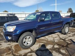 Toyota Tacoma Double cab salvage cars for sale: 2013 Toyota Tacoma Double Cab