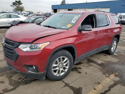 2021 Chevrolet Traverse LT en venta en Woodhaven, MI