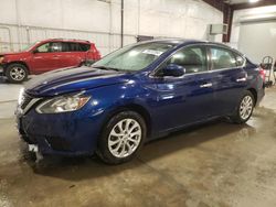 Salvage cars for sale at Avon, MN auction: 2018 Nissan Sentra S