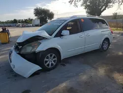 Nissan Quest salvage cars for sale: 2007 Nissan Quest S