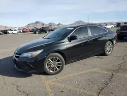 Vehiculos salvage en venta de Copart North Las Vegas, NV: 2017 Toyota Camry LE