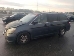 Salvage cars for sale at Dunn, NC auction: 2006 Honda Odyssey EXL