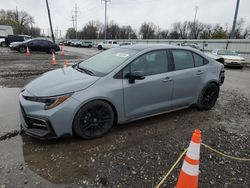 Salvage cars for sale at Columbus, OH auction: 2022 Toyota Corolla SE