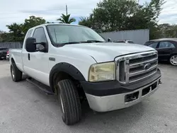 Salvage cars for sale from Copart Miami, FL: 2006 Ford F250 Super Duty