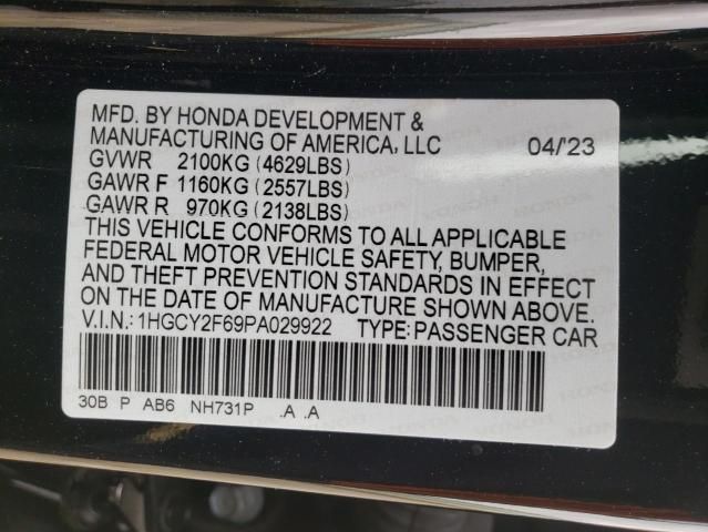 2023 Honda Accord Hybrid EXL