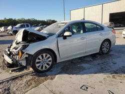 Salvage cars for sale at Apopka, FL auction: 2016 Subaru Legacy 2.5I Premium