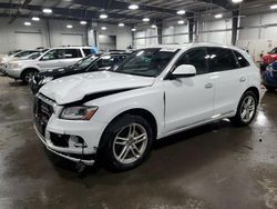 Salvage cars for sale at Ham Lake, MN auction: 2017 Audi Q5 Premium Plus