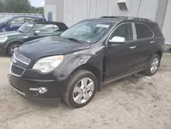 Salvage cars for sale from Copart Apopka, FL: 2012 Chevrolet Equinox LTZ