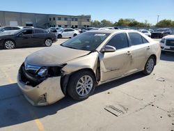 Toyota salvage cars for sale: 2012 Toyota Camry Base