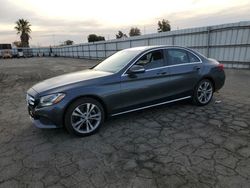 Salvage cars for sale at Martinez, CA auction: 2015 Mercedes-Benz C 300 4matic