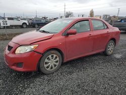 Salvage cars for sale at Eugene, OR auction: 2009 Toyota Corolla Base