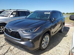 Toyota Highlander Vehiculos salvage en venta: 2020 Toyota Highlander Limited