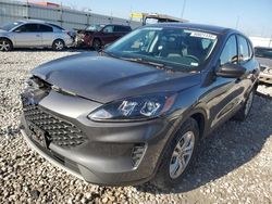 Ford salvage cars for sale: 2021 Ford Escape S