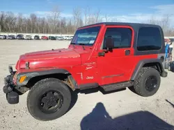 Jeep Wrangler salvage cars for sale: 1999 Jeep Wrangler / TJ Sport