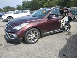 Salvage Cars with No Bids Yet For Sale at auction: 2017 Infiniti QX50