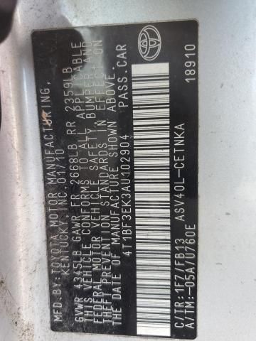 2010 Toyota Camry Base