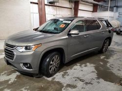 Salvage cars for sale at Ellwood City, PA auction: 2018 Chevrolet Traverse Premier