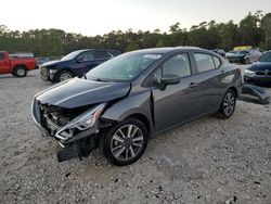 Salvage cars for sale at Houston, TX auction: 2023 Nissan Versa SV