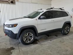 Jeep Cherokee Trailhawk salvage cars for sale: 2019 Jeep Cherokee Trailhawk