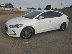 Salvage cars for sale at San Diego, CA auction: 2018 Hyundai Elantra SEL