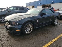 Salvage cars for sale at Woodhaven, MI auction: 2010 Ford Mustang