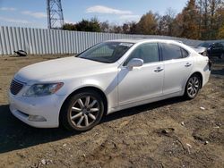 Salvage cars for sale at Windsor, NJ auction: 2007 Lexus LS 460