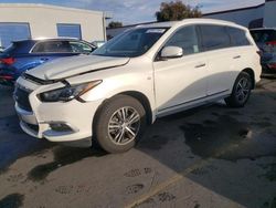 Salvage cars for sale from Copart Hayward, CA: 2016 Infiniti QX60