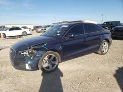 Salvage cars for sale at Temple, TX auction: 2017 Audi A3 Premium