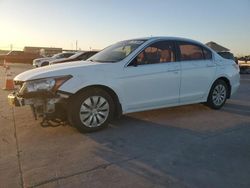 Honda salvage cars for sale: 2012 Honda Accord LX