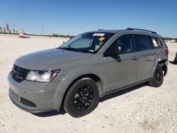 Salvage cars for sale from Copart New Braunfels, TX: 2020 Dodge Journey SE