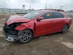 KIA salvage cars for sale: 2021 KIA Forte EX