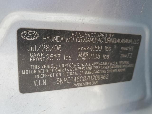 2007 Hyundai Sonata GLS