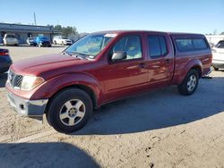 Nissan salvage cars for sale: 2007 Nissan Frontier Crew Cab LE