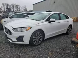 Salvage cars for sale at Spartanburg, SC auction: 2020 Ford Fusion SE