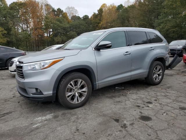 2015 Toyota Highlander XLE